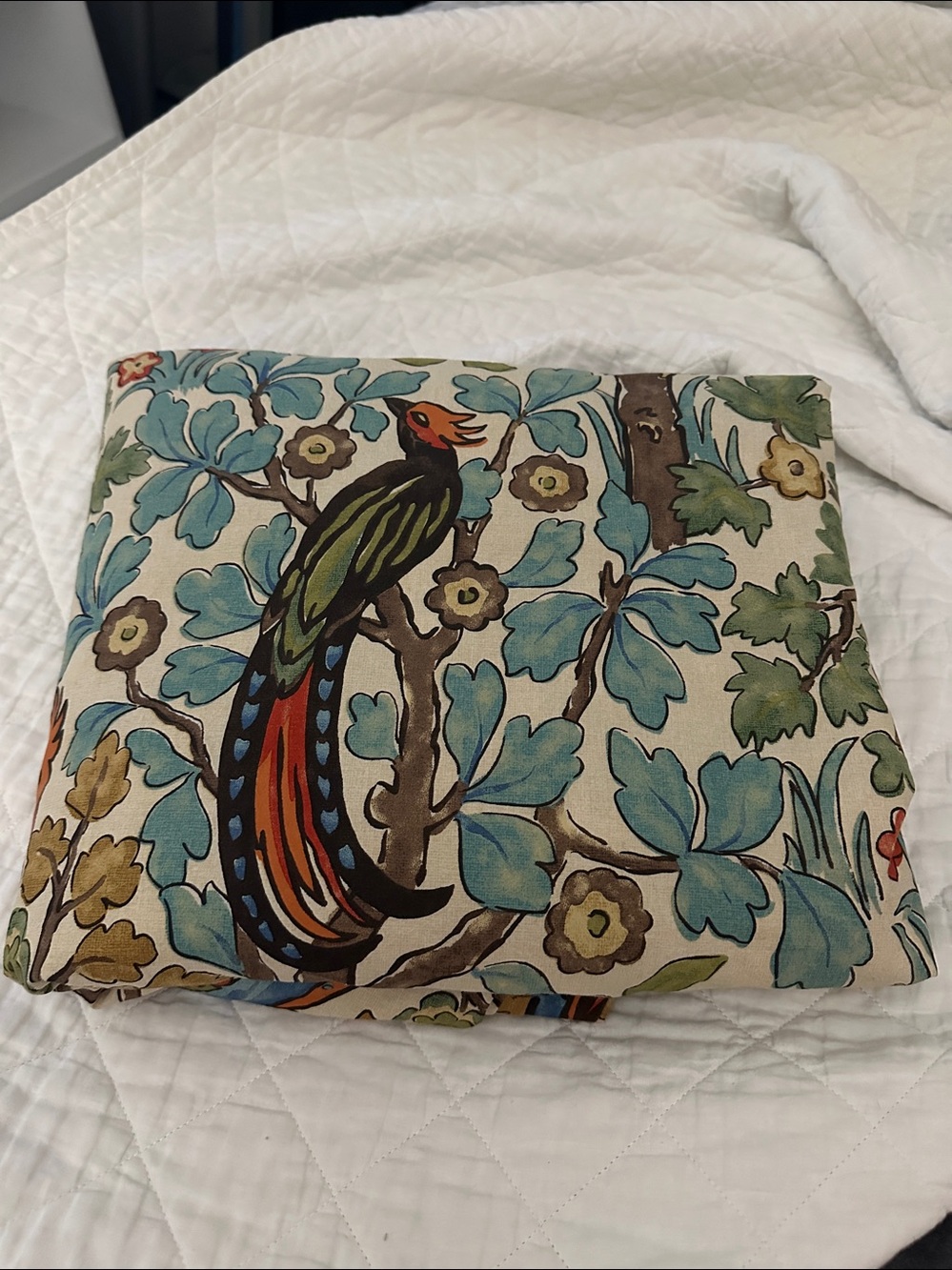 Pottery Barn Mayle Bird Duvet Cover Full/Queen Size - Picture 2 of 9